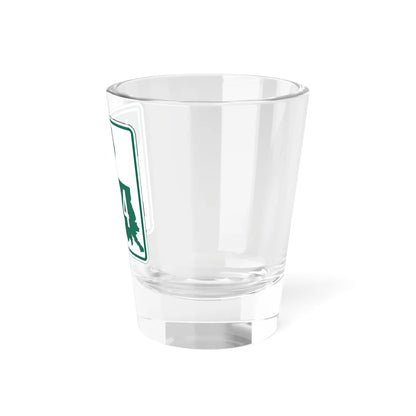 Louisiana 1024 (Louisiana) (Road Sign) Shot Glass 1.5oz - Go Mug Yourself