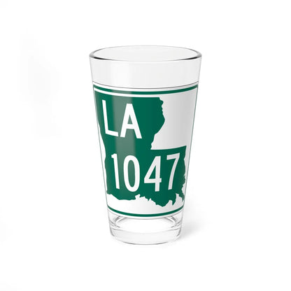 Louisiana 1047 (Louisiana) (Road Sign) Pint Glass 16oz 16oz - Go Mug Yourself