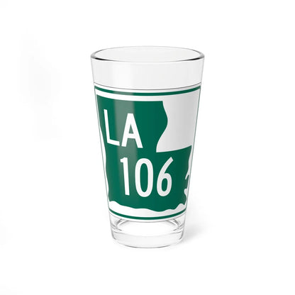 Louisiana 106 1955 (Louisiana) (Road Sign) Pint Glass 16oz 16oz - Go Mug Yourself