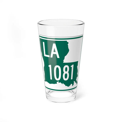Louisiana 1081 (Louisiana) (Road Sign) Pint Glass 16oz 16oz - Go Mug Yourself