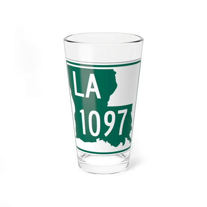 Louisiana 1097 (Louisiana) (Road Sign) Pint Glass 16oz - Go Mug Yourself