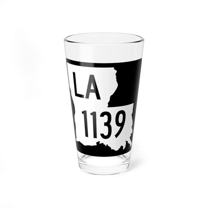 Louisiana 1139 2008 (Louisiana) (Road Sign) Pint Glass 16oz 16oz - Go Mug Yourself