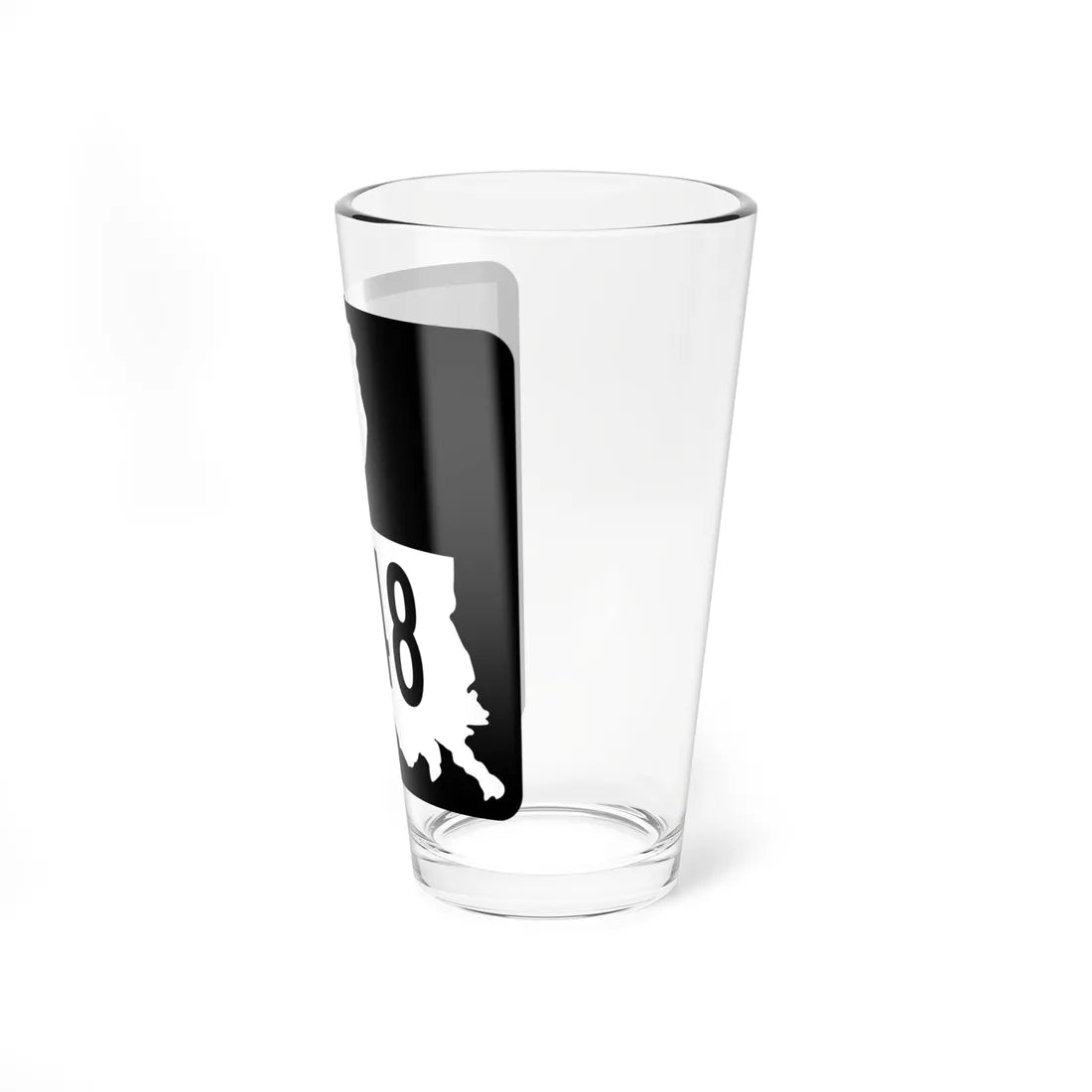 Louisiana 1148 2008 (Louisiana) (Road Sign) Pint Glass 16oz - Go Mug Yourself