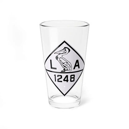 Louisiana 1248 1924 (Louisiana) (Road Sign) Pint Glass 16oz 16oz - Go Mug Yourself