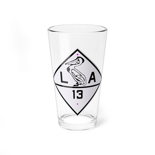 Louisiana 13 1924 (Louisiana) (Road Sign) Pint Glass 16oz 16oz - Go Mug Yourself