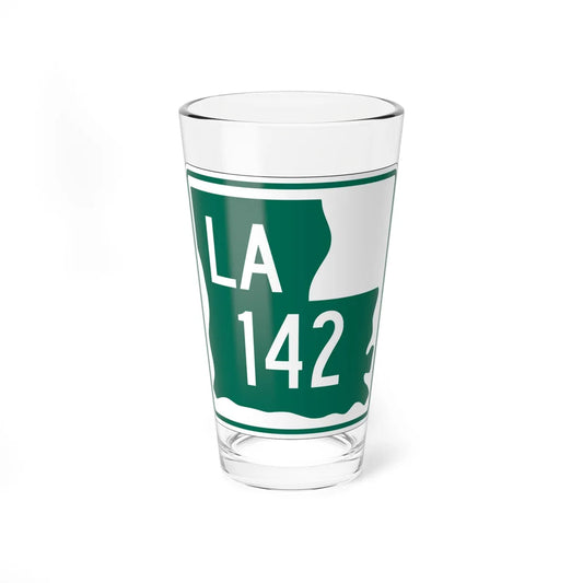 Louisiana 142 1955 (Louisiana) (Road Sign) Pint Glass 16oz 16oz - Go Mug Yourself