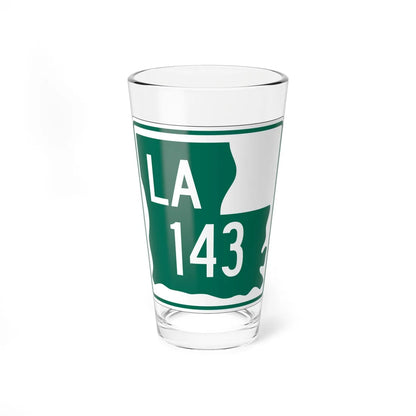 Louisiana 143 1955 (Louisiana) (Road Sign) Pint Glass 16oz 16oz - Go Mug Yourself