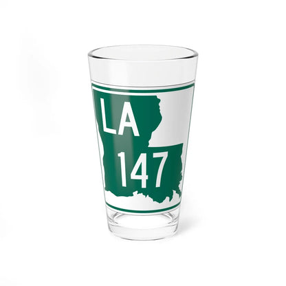 Louisiana 147 (Louisiana) (Road Sign) Pint Glass 16oz 16oz - Go Mug Yourself