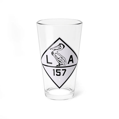 Louisiana 157 1924 (Louisiana) (Road Sign) Pint Glass 16oz 16oz - Go Mug Yourself