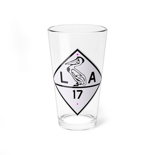 Louisiana 17 1924 (Louisiana) (Road Sign) Pint Glass 16oz 16oz - Go Mug Yourself