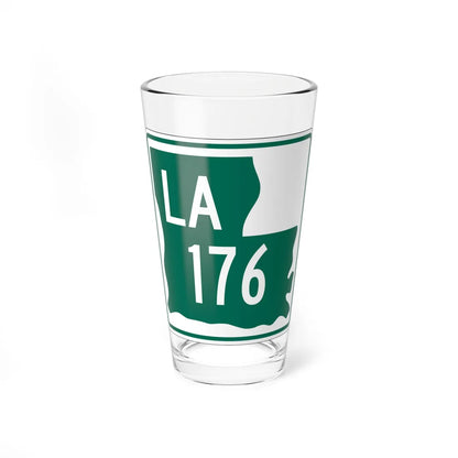 Louisiana 176 1955 (Louisiana) (Road Sign) Pint Glass 16oz 16oz - Go Mug Yourself