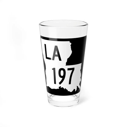 Louisiana 197 2008 (Louisiana) (Road Sign) Pint Glass 16oz 16oz - Go Mug Yourself