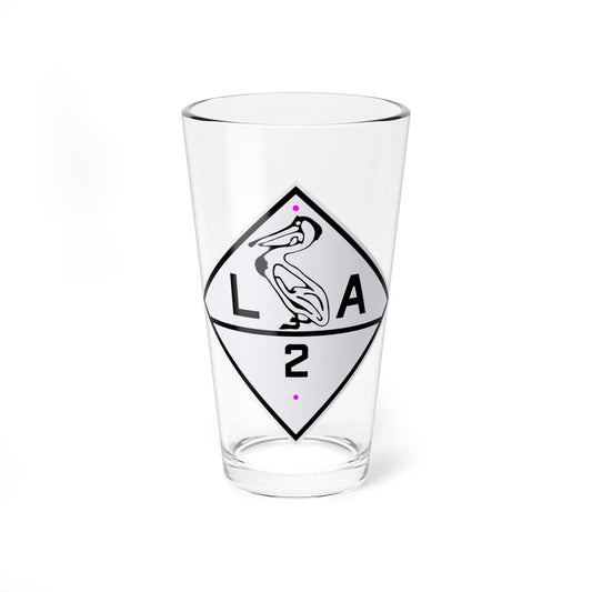Louisiana 2 1924 (Louisiana) (Road Sign) Pint Glass 16oz 16oz - Go Mug Yourself