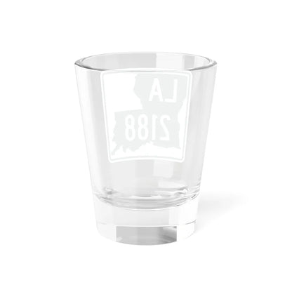 Louisiana 2188 (Louisiana) (Road Sign) Shot Glass 1.5oz - Go Mug Yourself
