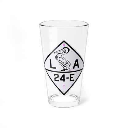 Louisiana 24-E 1924 (Louisiana) (Road Sign) Pint Glass 16oz 16oz - Go Mug Yourself