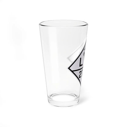 Louisiana 278-D 1924 (Louisiana) (Road Sign) Pint Glass 16oz - Go Mug Yourself