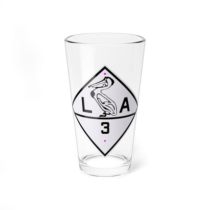 Louisiana 3 1924 (Louisiana) (Road Sign) Pint Glass 16oz 16oz - Go Mug Yourself