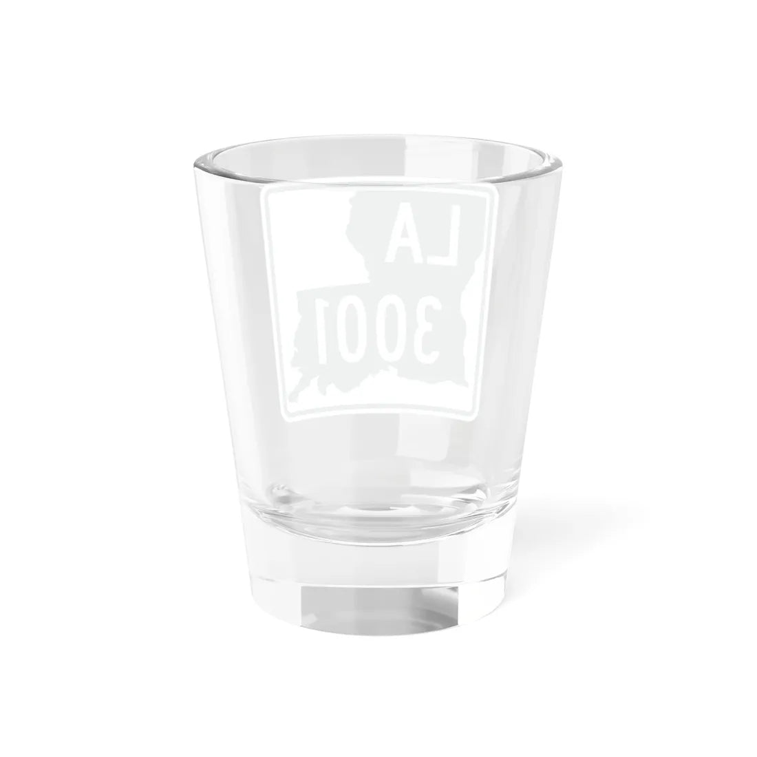 Louisiana 3001 (Louisiana) (Road Sign) Shot Glass 1.5oz - Go Mug Yourself