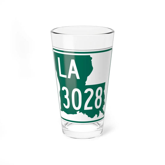 Louisiana 3028 (Louisiana) (Road Sign) Pint Glass 16oz 16oz - Go Mug Yourself