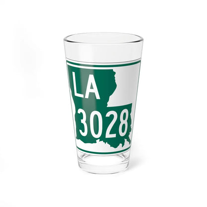 Louisiana 3028 (Louisiana) (Road Sign) Pint Glass 16oz - Go Mug Yourself