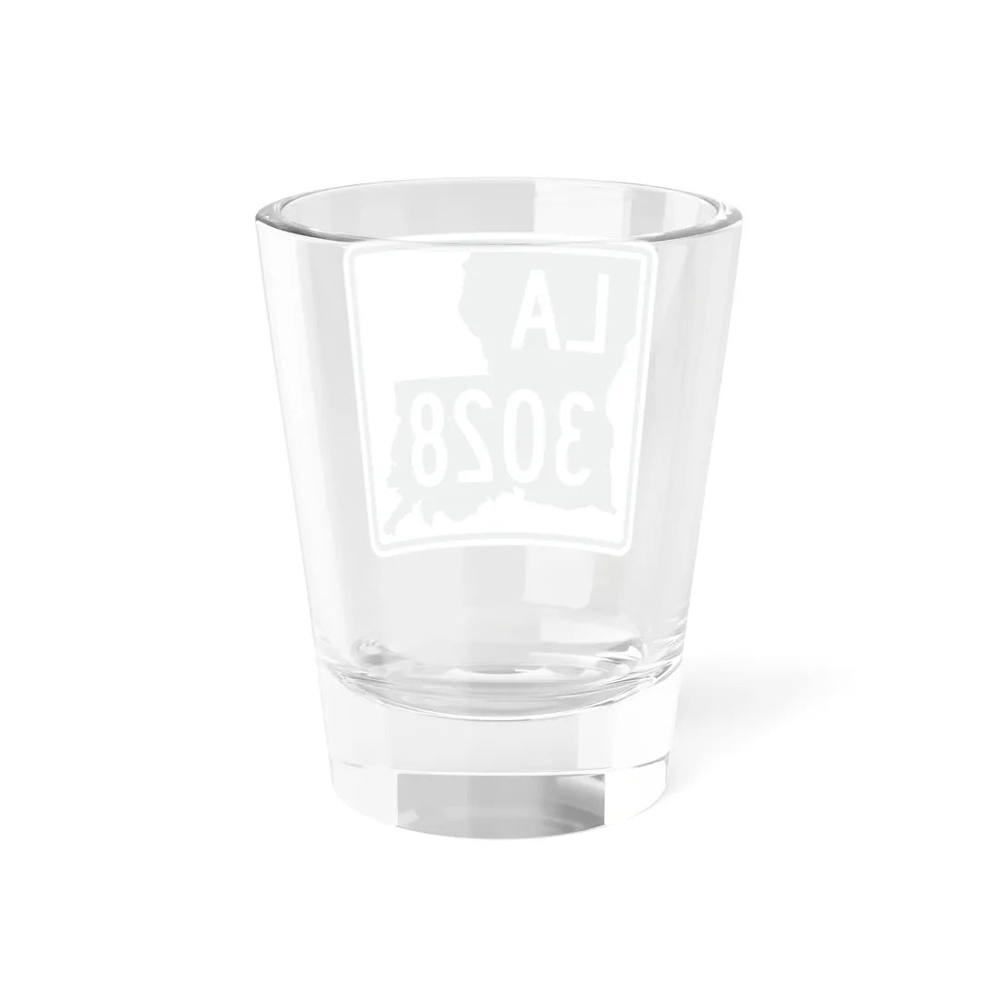 Louisiana 3028 (Louisiana) (Road Sign) Shot Glass 1.5oz - Go Mug Yourself