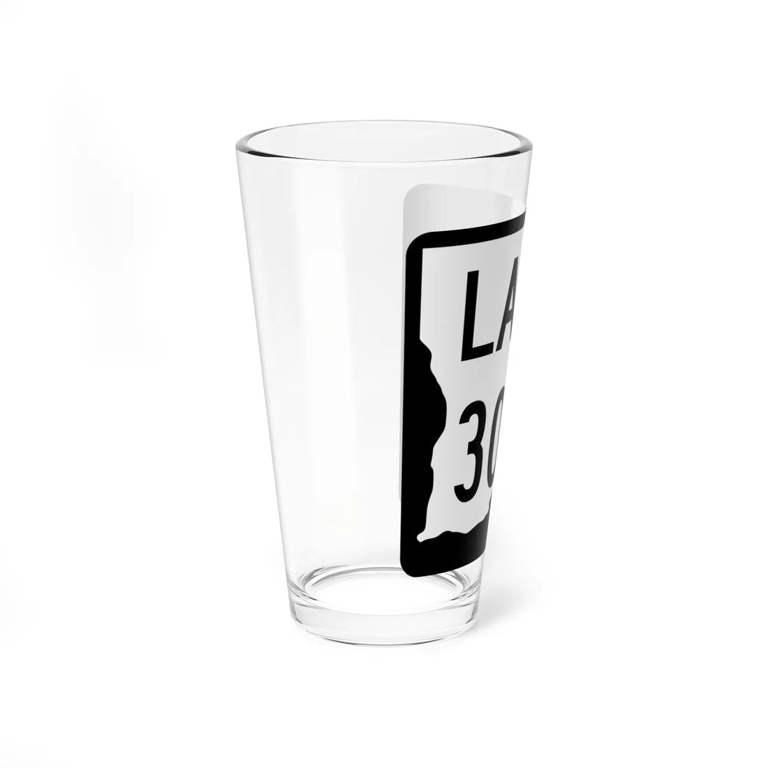 Louisiana 3048 2008 (Louisiana) (Road Sign) Pint Glass 16oz - Go Mug Yourself
