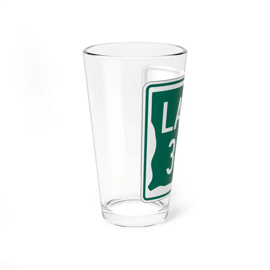 Louisiana 307 1955 (Louisiana) (Road Sign) Pint Glass 16oz - Go Mug Yourself