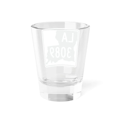 Louisiana 3089 (Louisiana) (Road Sign) Shot Glass 1.5oz - Go Mug Yourself