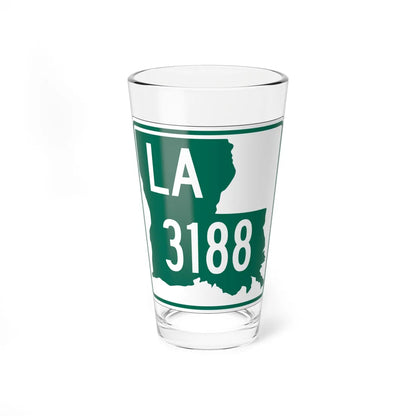 Louisiana 3188 (Louisiana) (Road Sign) Pint Glass 16oz 16oz - Go Mug Yourself