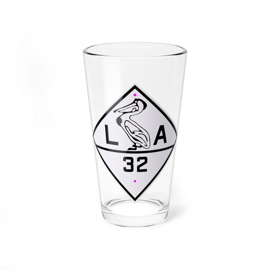 Louisiana 32 1924 (Louisiana) (Road Sign) Pint Glass 16oz 16oz - Go Mug Yourself
