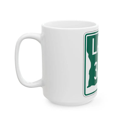 Louisiana 3201 (Louisiana) (Road Sign) White Coffee Mug - Go Mug Yourself