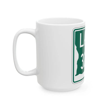 Louisiana 3202 (Louisiana) (Road Sign) White Coffee Mug - Go Mug Yourself