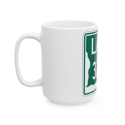 Louisiana 3209 (Louisiana) (Road Sign) White Coffee Mug - Go Mug Yourself