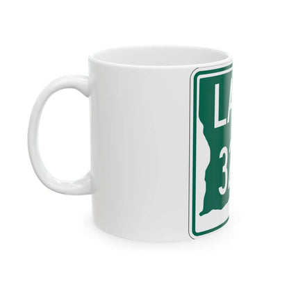 Louisiana 3232 (Louisiana) (Road Sign) White Coffee Mug - Go Mug Yourself