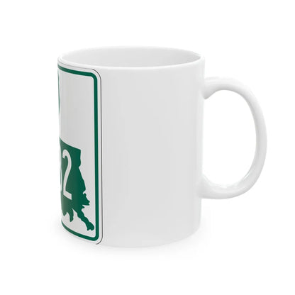 Louisiana 3232 (Louisiana) (Road Sign) White Coffee Mug - Go Mug Yourself