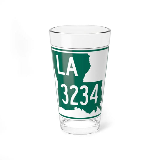 Louisiana 3234 (Louisiana) (Road Sign) Pint Glass 16oz 16oz - Go Mug Yourself