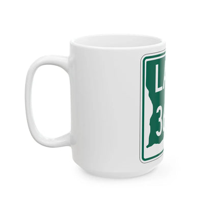 Louisiana 3605 (Louisiana) (Road Sign) White Coffee Mug - Go Mug Yourself