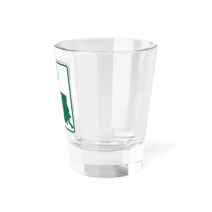 Louisiana 40 (Louisiana) (Road Sign) Shot Glass 1.5oz - Go Mug Yourself