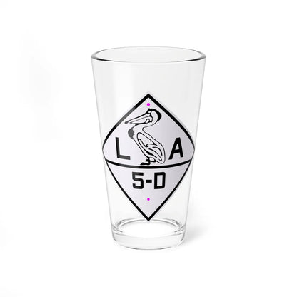 Louisiana 5-D 1924 (Louisiana) (Road Sign) Pint Glass 16oz 16oz - Go Mug Yourself