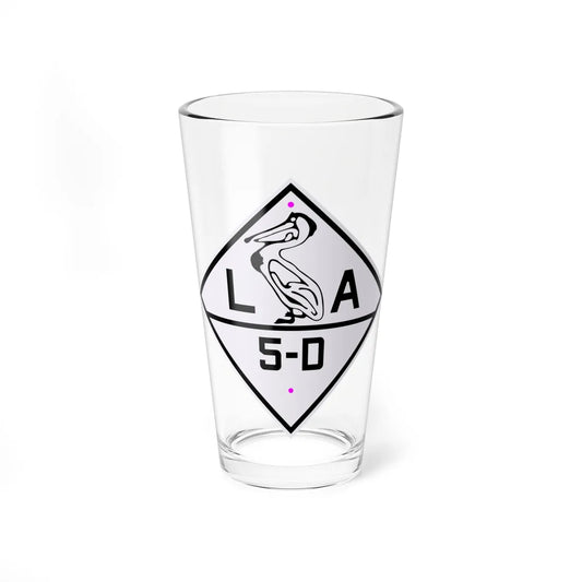 Louisiana 5-D 1924 (Louisiana) (Road Sign) Pint Glass 16oz 16oz - Go Mug Yourself