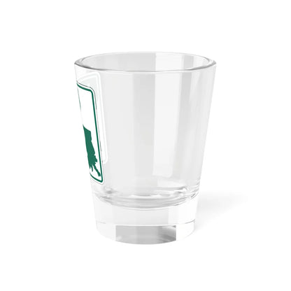 Louisiana 52 (Louisiana) (Road Sign) Shot Glass 1.5oz - Go Mug Yourself