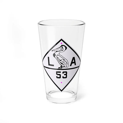 Louisiana 53 1924 (Louisiana) (Road Sign) Pint Glass 16oz 16oz - Go Mug Yourself