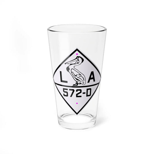 Louisiana 572-D 1924 (Louisiana) (Road Sign) Pint Glass 16oz 16oz - Go Mug Yourself