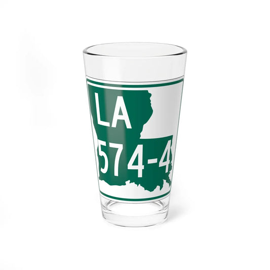 Louisiana 574-4 (Louisiana) (Road Sign) Pint Glass 16oz 16oz - Go Mug Yourself