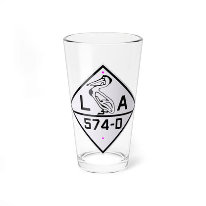 Louisiana 574-D 1924 (Louisiana) (Road Sign) Pint Glass 16oz 16oz - Go Mug Yourself