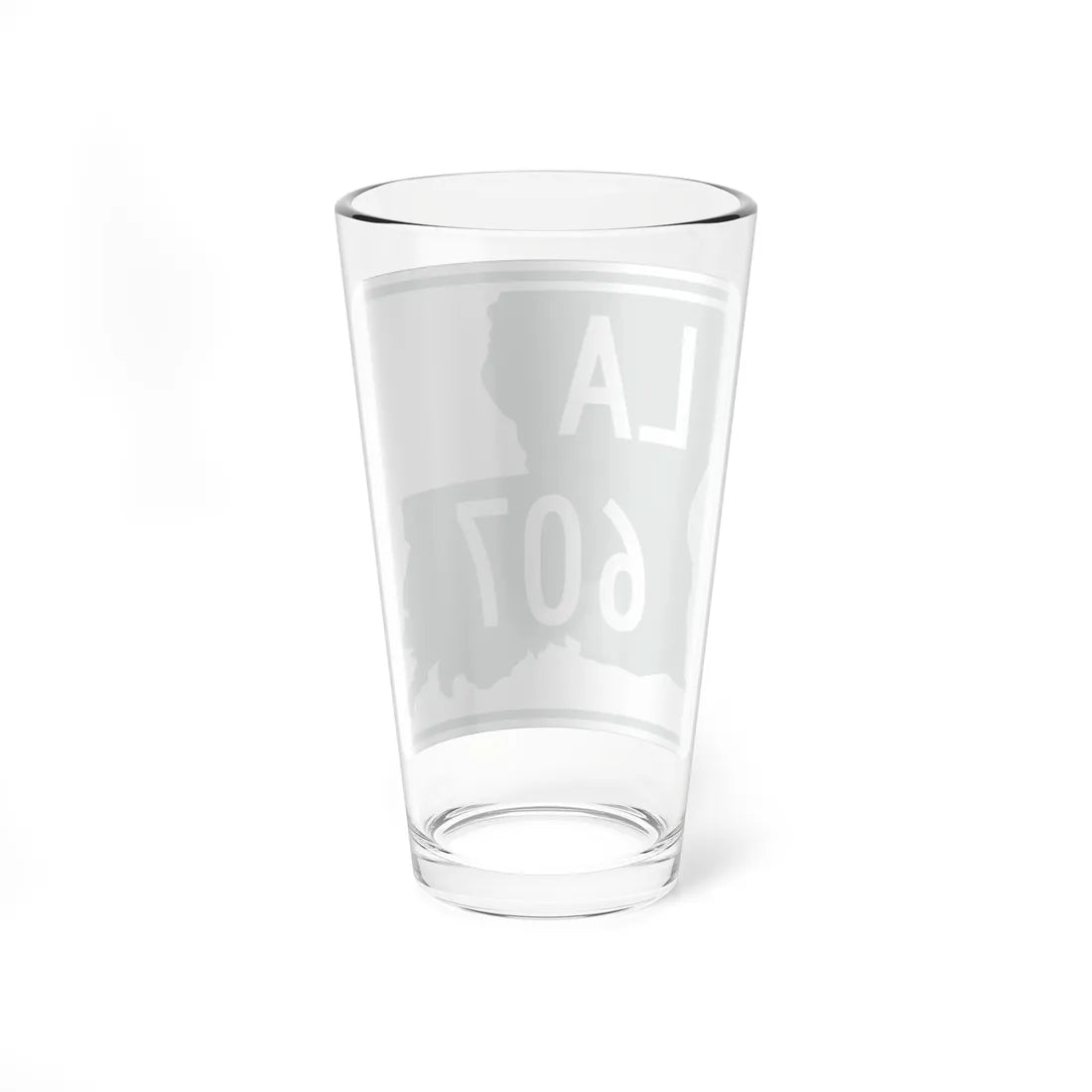 Louisiana 607 (Louisiana) (Road Sign) Pint Glass 16oz - Go Mug Yourself