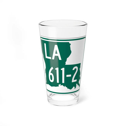 Louisiana 611-2 (Louisiana) (Road Sign) Pint Glass 16oz 16oz - Go Mug Yourself