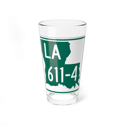 Louisiana 611-4 (Louisiana) (Road Sign) Pint Glass 16oz 16oz - Go Mug Yourself