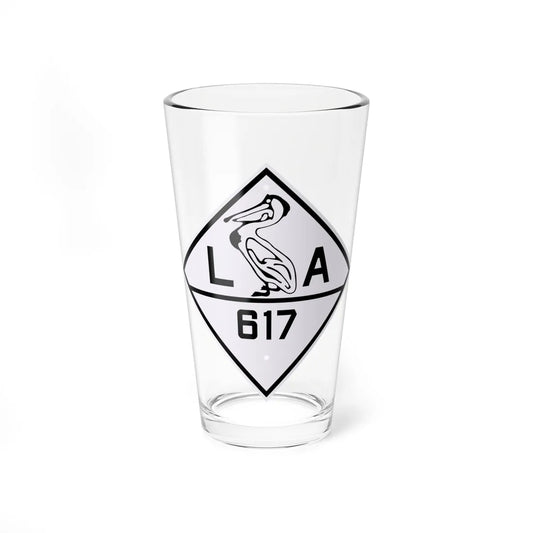 Louisiana 617 1924 (Louisiana) (Road Sign) Pint Glass 16oz 16oz - Go Mug Yourself