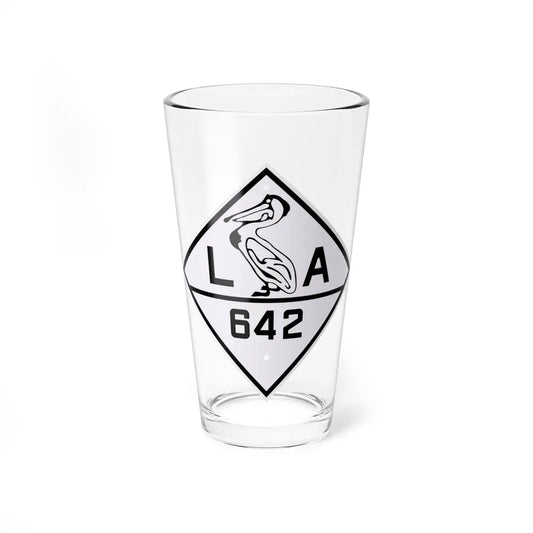 Louisiana 642 1924 (Louisiana) (Road Sign) Pint Glass 16oz 16oz - Go Mug Yourself
